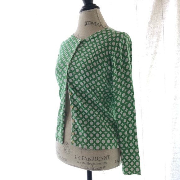 Charter Club Green Cardigan PM - Picture 7 of 10